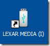 Example of custom icon on the desktop